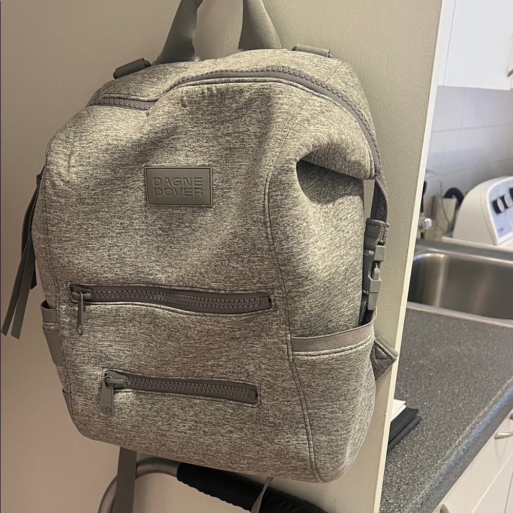 Dagne Dover Heather Gray  Backpack